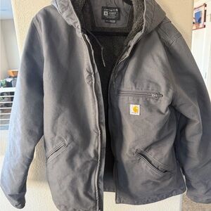 Carhartt Charcoal Relaxed Fit Jacket